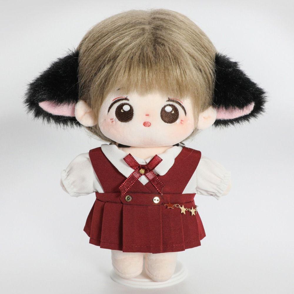 Cute Plush Headband Emulational Doll Headwear 2025 Doll's Accessories  for 20CM Cotton Doll