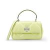 Kira Logo Flap Closure Leather Tote Shoulder Crossbody Bag Women Bags Pear-Green 154719-300