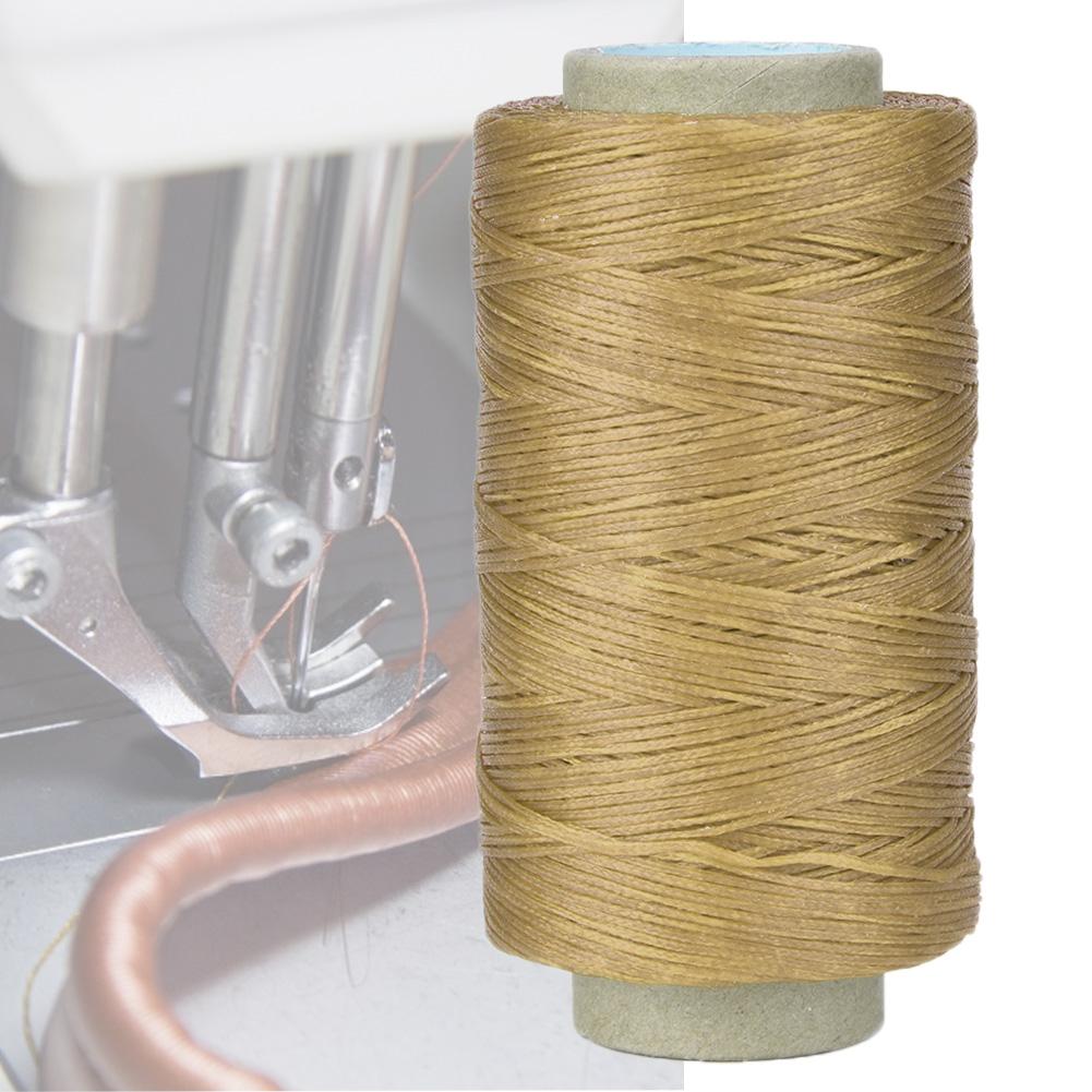 250 Meters 150D Leather Crafts Flat Sewing Thread Hand Stitching Waxed Thread