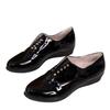 Damen Sneaker Atmungsaktiv Runde Zehenpartie Trendige Sneaker Damen Neue Lackleder Schuhe Mode Hochzeitsschuhe Damen Zapatos De Mujer