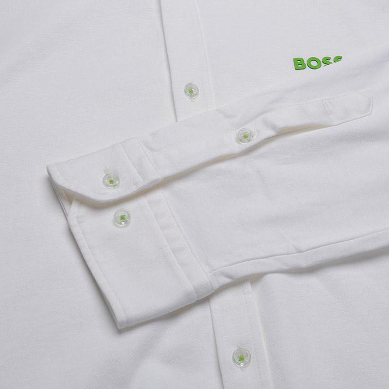 Hugo Boss Long Sleeved Shirt Men's White 50466044100