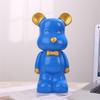 Cartoon Bear Piggy Bank: Creative Modern Ceramic Ornament for Living Room