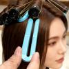Slip proof Hair Styling Clips Heat Resistant for Curling Straightening Safe Easy Handling Hair Clamps 12PCS