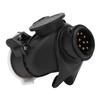 13 to 7 Pin Adapter N S Type Waterproof Plug Socket Converter for Trailer Truck 12V European