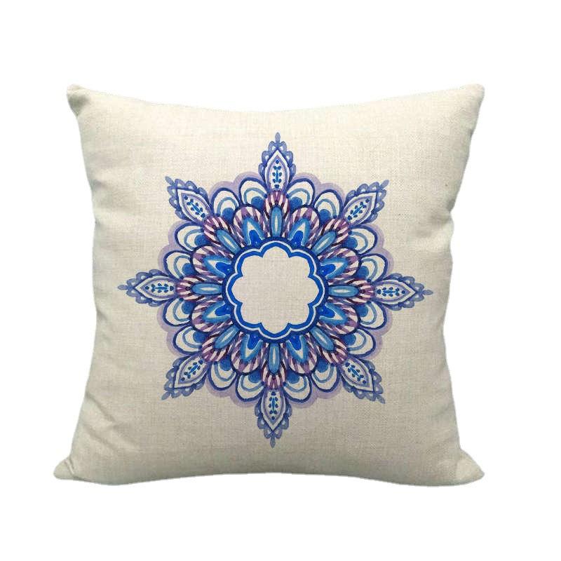 Pattern Geometric Pattern Series Digital Printing Short Plush Pillow Covers For Car Sofa Office Cushion Cover Home Goods