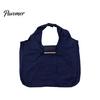 Foldable Travel Organizer Shoulder Bag for Women, Durable PU And Nylon Large Capacity Tote Handbag Bag, Lightweight Portable Shopping Daily Commuting
