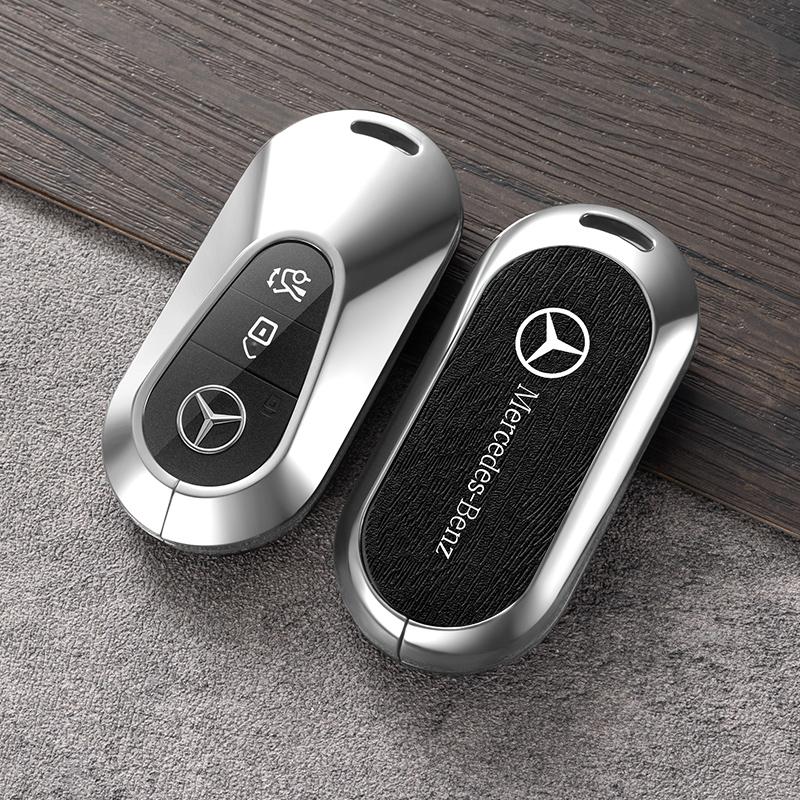 CRS1 Zinc Alloy Car Remote Key Case Cover Shell For Mercedes Benz C S A Class W206 W223 S350 C260 C300 S400 S450 S480 S500 Accessory