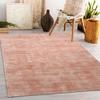 Handwoven Viscose Rug 90 X 150 Cm - Apricot