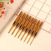 8Pcs Crochet Hooks Set ABS Handle Aluminium Knitting Needles Set Multifunction Yarn Knitting Needles Ergonomic for Handcraft