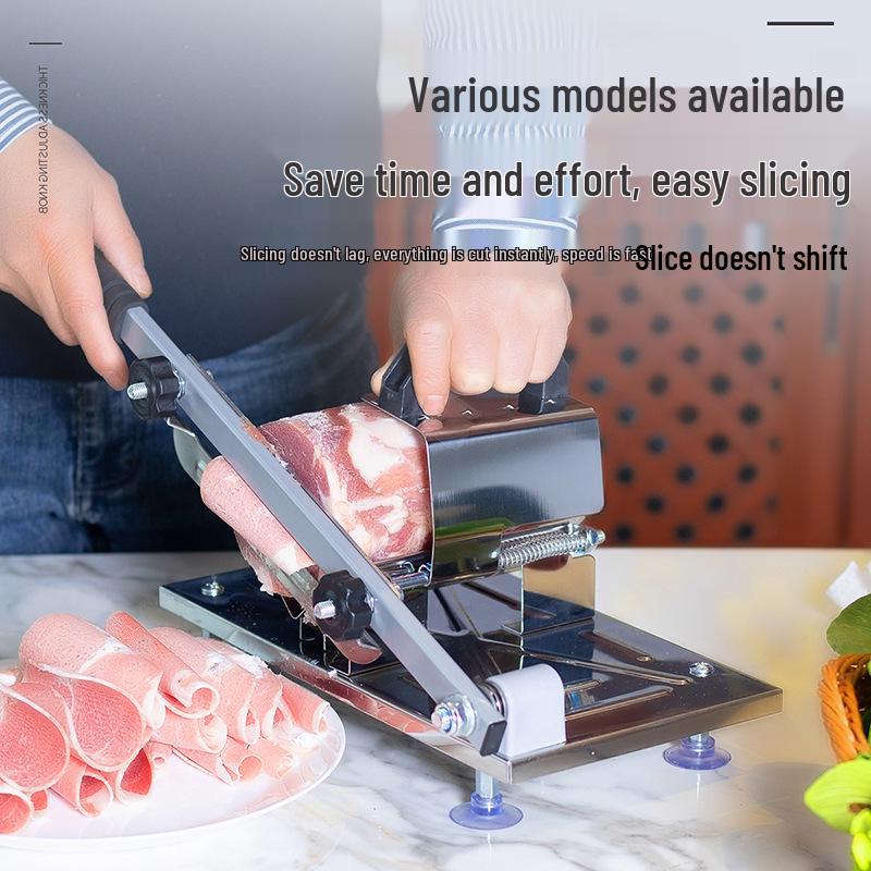 Multifunctional 430 Stainless Steel Slicer for Beef and Mutton Hot Pot