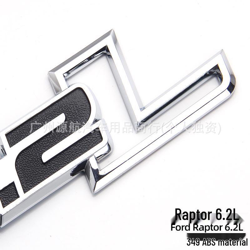 Ford Raptor F150 6.2L Rear Tail Decorative Car Badge Sticker