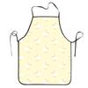 Classic Rubber Cute Apron Unisex Waterproof Kitchen Bibs Yellow Duck Polyester Household Cleaning Tablier