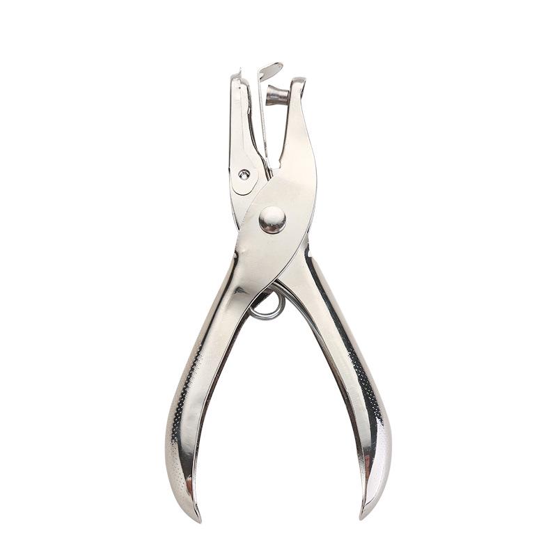 Metal Handheld Single Hole Punch for A4 Paper - Student Stationery