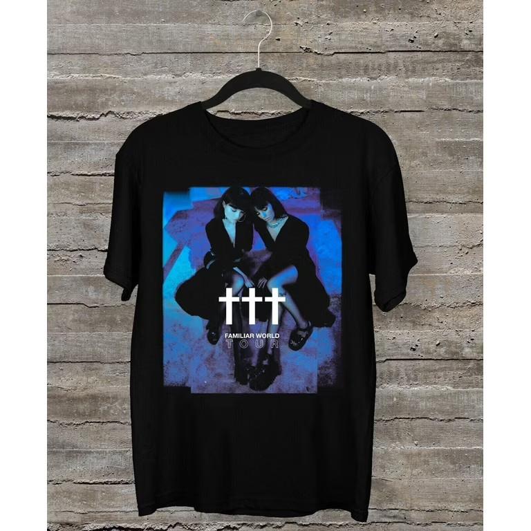 Crosses Band Familiar World Tour T Shirt Black Unisex S-5XL E1574 S