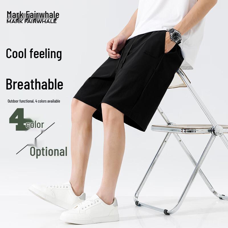 MARK FAIRWHALE Men s Lightweight UPF50+ Casual Sports Shorts L