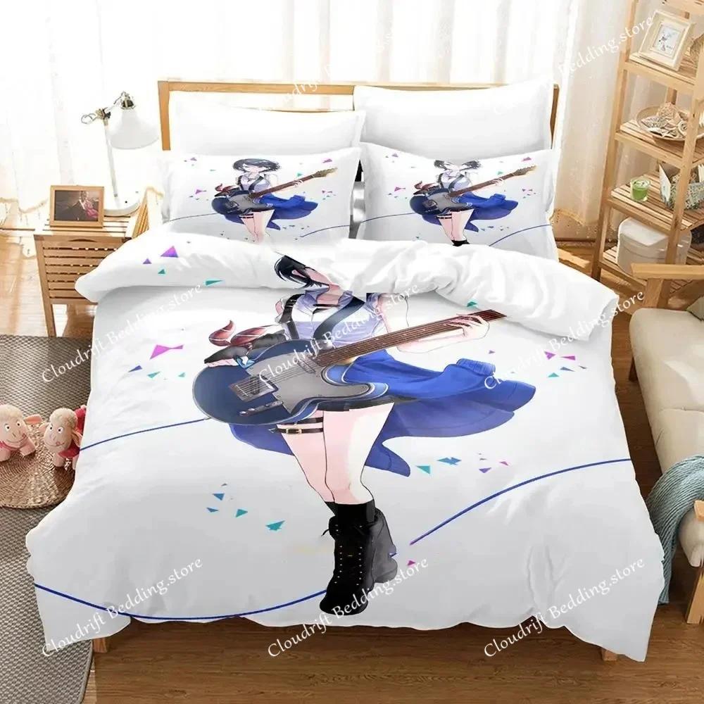 Anime Project SEKAI Hoshino Ichika  Bedding Set Boys Girls Twin Queen Size Duvet Cover Pillowcase Bed Kids Adult026