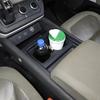 För Land Rover Defender 90 110 130 -2024 TPE Svart Bil Central Mugghållare Skyddande Kåpa Interiört Biltillbehör