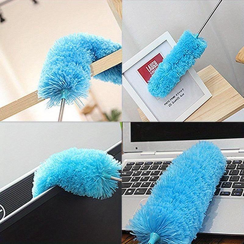 1pc Fashion Portable Mini Section Gray Ash Decontamination Dust Mites Anti-static Creative Magic Duster