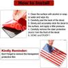 USA American Flag Sticker Car Bumper Body Window Metal Emblem Decoration 2PCS