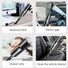 Durable Portable Wireless Car Vacuum Cleaner Strong Suction 120W High Power Dust Remover Dual Use Cordless Cleaner Home Use