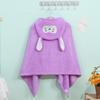 Large Size Swaddle Blanket Cartoon Bath Towel New Kids Hooded Towel  Baby