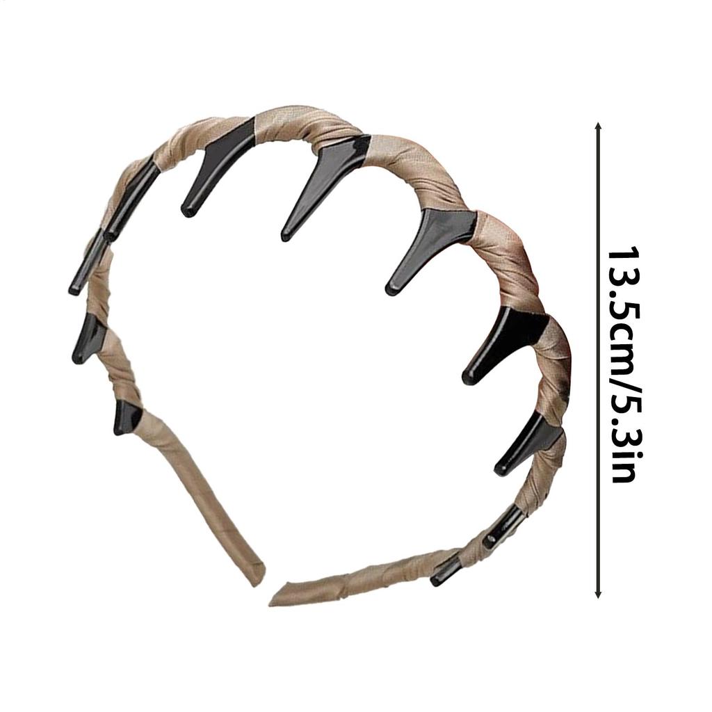 Vintage High Cranium Artificial Hairband Retro High Skull Hairband 3 Piece Fashion Accessories Headwear Retro Simple Headband