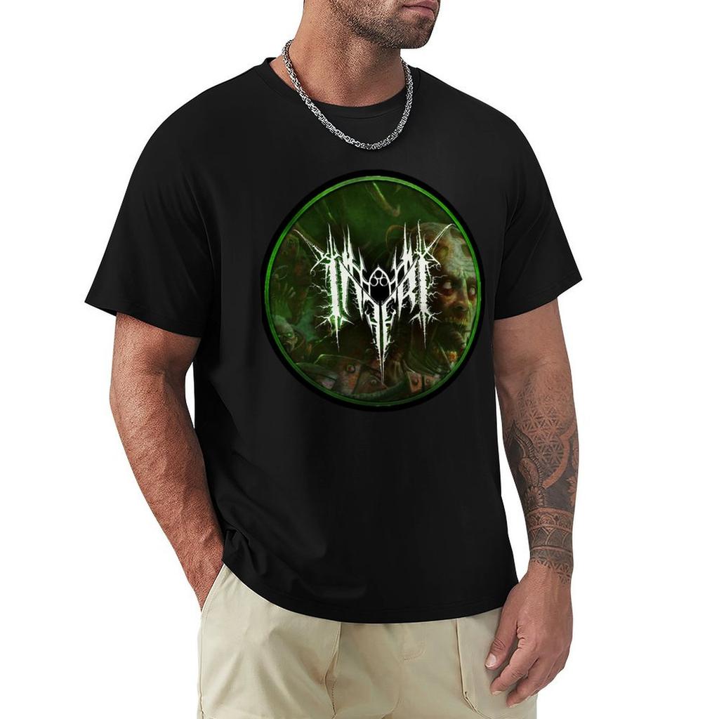 Gifts For Music Fans Inferi Band Metal Artwork Vintage Retro Tshirt Nonshrink Basic Cotton Tshirt