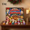 Christmas Advent Calendar for Kids with 24Pcs Squeeze Dumplings, Soft Sensory Fidget Interactive Holiday Gift Toddlers Toys Adults, Countdown