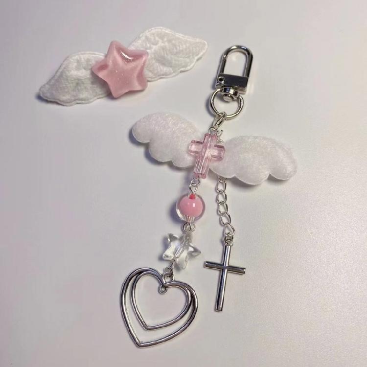 Cute Butterfly Mobile Decor Lovely Bag Pendant Handcrafted Keychain Pendant