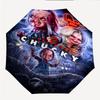 Chucky Fashionable Automatic Opening/Closing Folding Umbrella. Portable and Foldable, Ideal for Gift, Travel, and Daily Use.