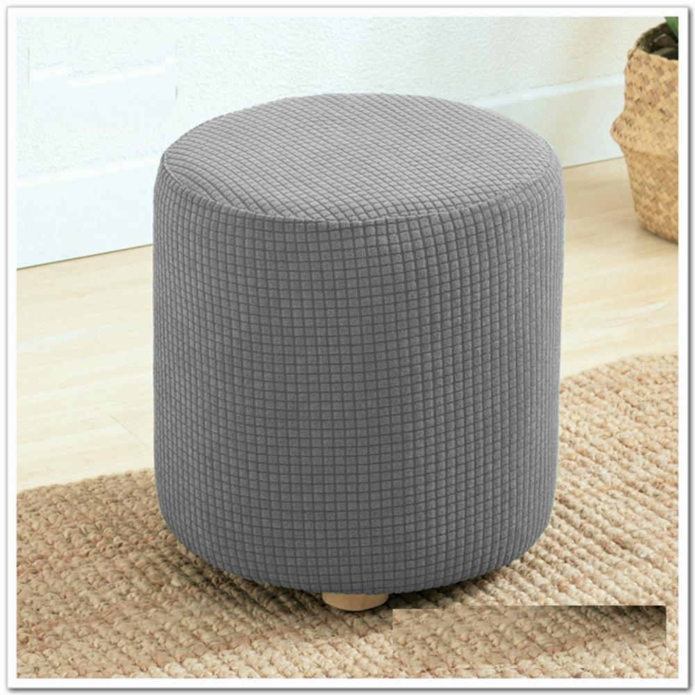 All-Inclusive Zylindrische Hockerhülle Elastischer Hocker 360-Grad-Schutz Hockerhülle für Wohnzimmer Einfache Montage