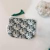 Mini-Baumwoll-Blumen-Organizer-Taschen für Damen, kleine Stoff-Kosmetik-Make-up-Tasche, kleine Geldbörse, Münzfach, Kinder-Kosmetiketui