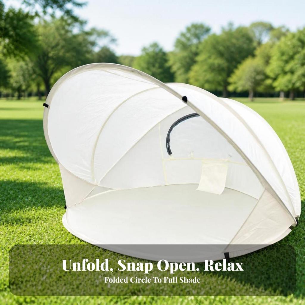 Instant Setup Beach Tent Quick-Setup Foldable for Couples