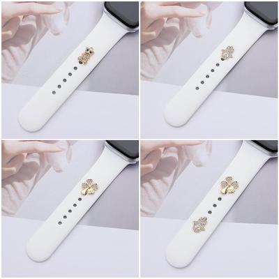 Broche Ongles Diamant Bracelet Accessoires Bracelet de Poignet Breloques Anneau Décoratif Bracelet de Montre Ornement