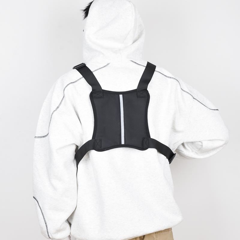 Men's Tactical Anti-Theft Chest Bag – Outdoor Vest Pack for Cycling Running & Sports Activities