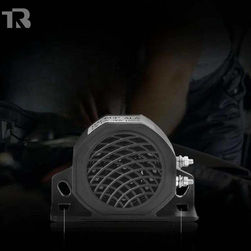12V/48V Truck Back-up Alarm 105dB Car Reverse Horn BIBI Buzzer Warning Alarm Siren Waterproof Industrial Heavy-Duty Backup