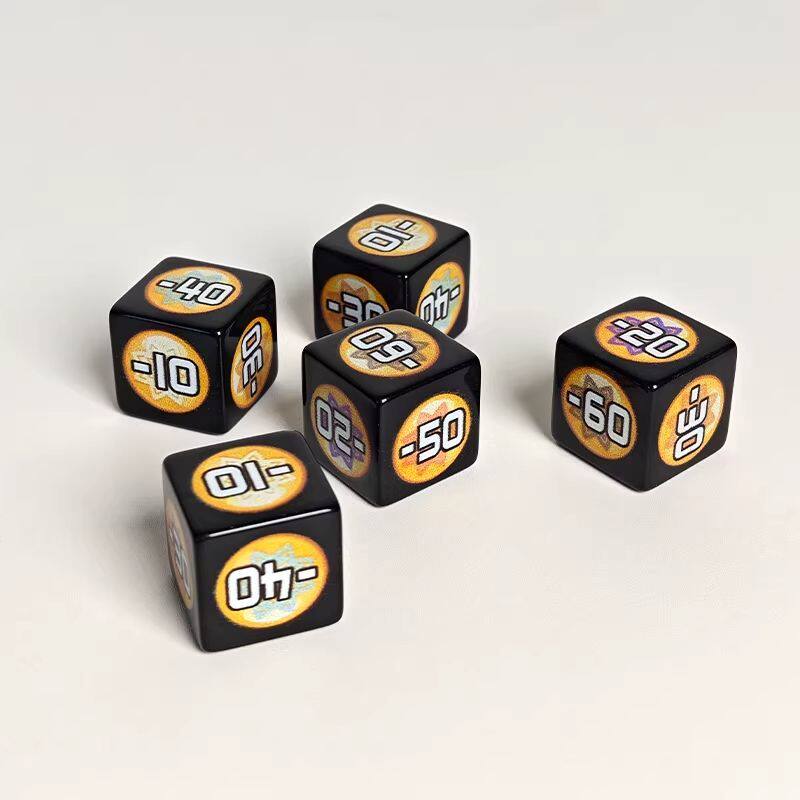 PTCG Trading Card Game Damage Indicators Dice Anime Cartoon Special Status Life Props Board Game Special Accessories Toys Gifts