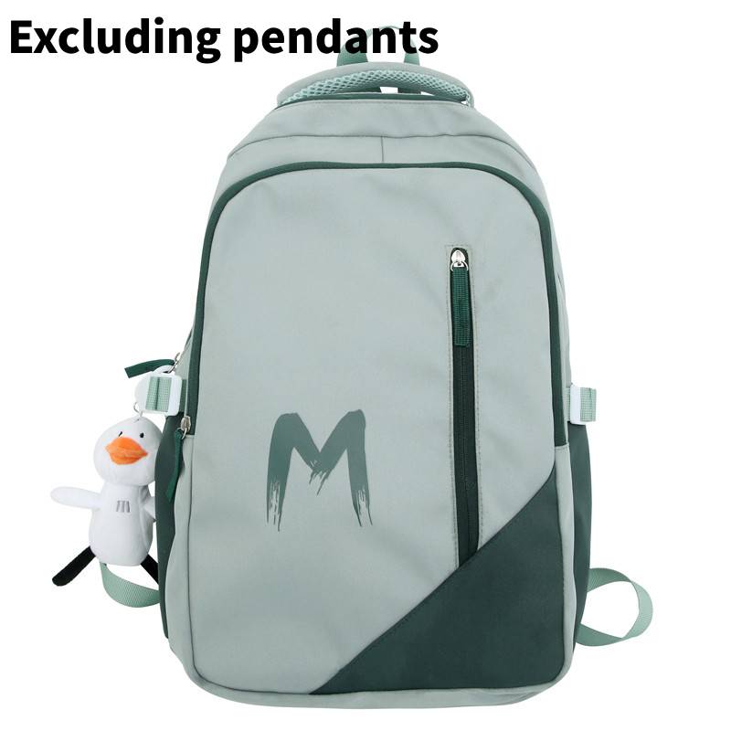 

Холщовый рюкзак большой вместимости в стиле для влюбленных, модный, простой, универсальный, повседневный Gree