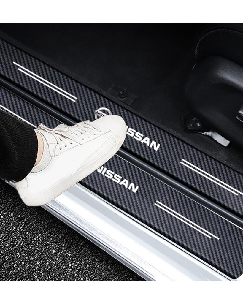 LIKENNY Car Side Step Guard Protection Film Protective Sticker Car Door Sill Protector Scratch