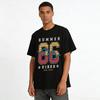 Summer 86 Aloha Hawaii Vibes Graphic Casual Tee Pure cotton T-shirt