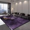 Nordic Luxury Non-slip Carpet for Living Room Black Gold Marble Style Sofa Area Rugs for Bedroom Decor Lounge Floor Mat Washable