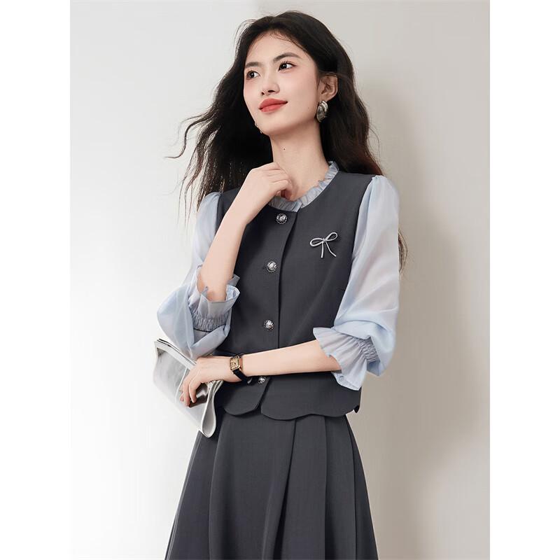 French Elegant Ruffled Collar Women s Jacket XL