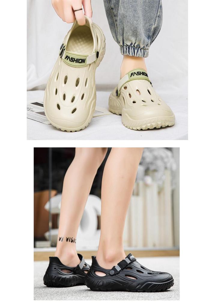 Men's 2025 Summer Non-Slip Thick Sole Clog Sandals for Outdoors