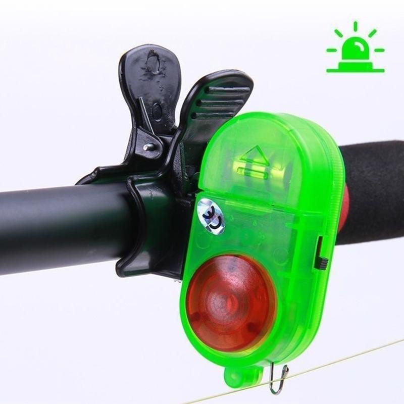 Waterproofed Bites Detection Alarm Silicones Clamps and Instants Response Triggers Fishing Tool