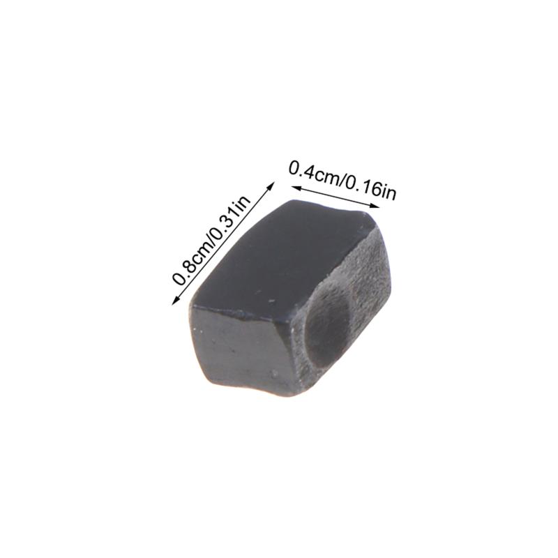 6Pcs Guitar Tremolo Bridge Saddle Clamp Pressure Lock String Insert Metal Block Tremolo Locking Parts For Electric Guitar