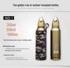 Creative Thermos 304 Stainless Steel Insulated Water Bottle for Outdoor Sports – Portable with Logo Printing Option
