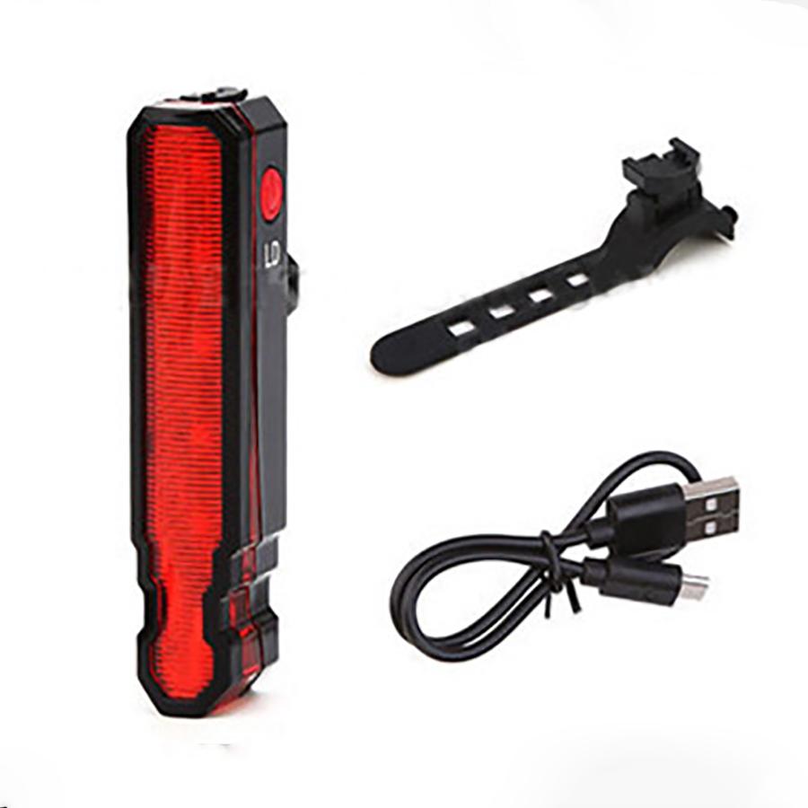 

LED & Leser Bicycle Light IPX-5 Waterproof Rate USB Rechargeable Rear Tail Lamp