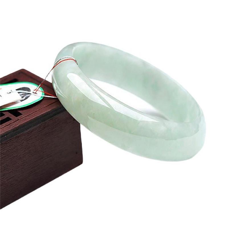 

Bangle Women Charm Healing Jewelry Genuine Chinese Generous Texture Charm Atmosphere Stone Bangles Bracelet Girlfriend Trend Mom 58-62mm