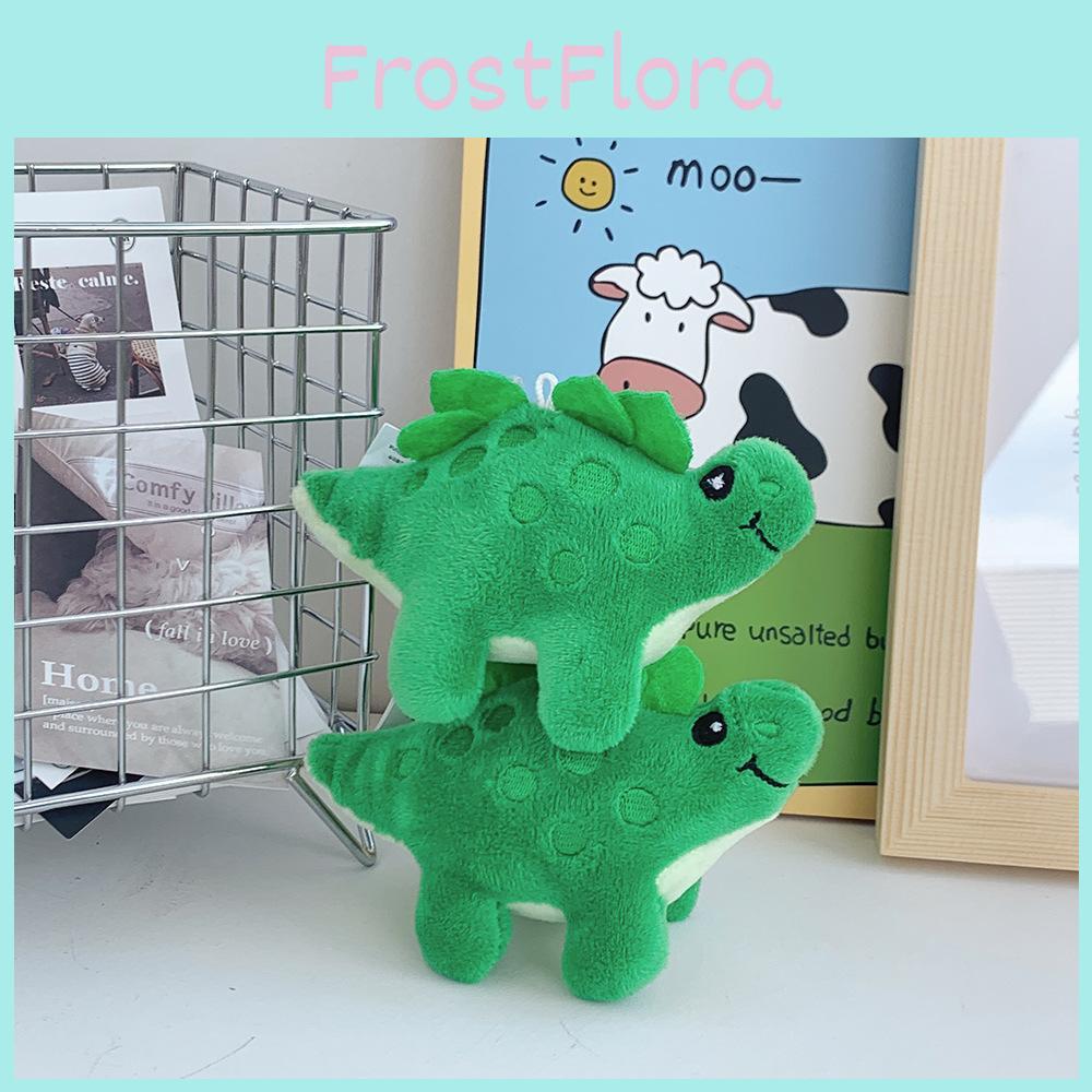 Cute Dinosaur Plush Stuffed Animal Green Stegosaurus For Kids Adorable Backpack Decoration