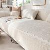 Modern And Simple Little Fresh Lace Sofa Cushion Splicing Chenille Four All Season Universal Anti Slip Cushion Lace Sofa Cover